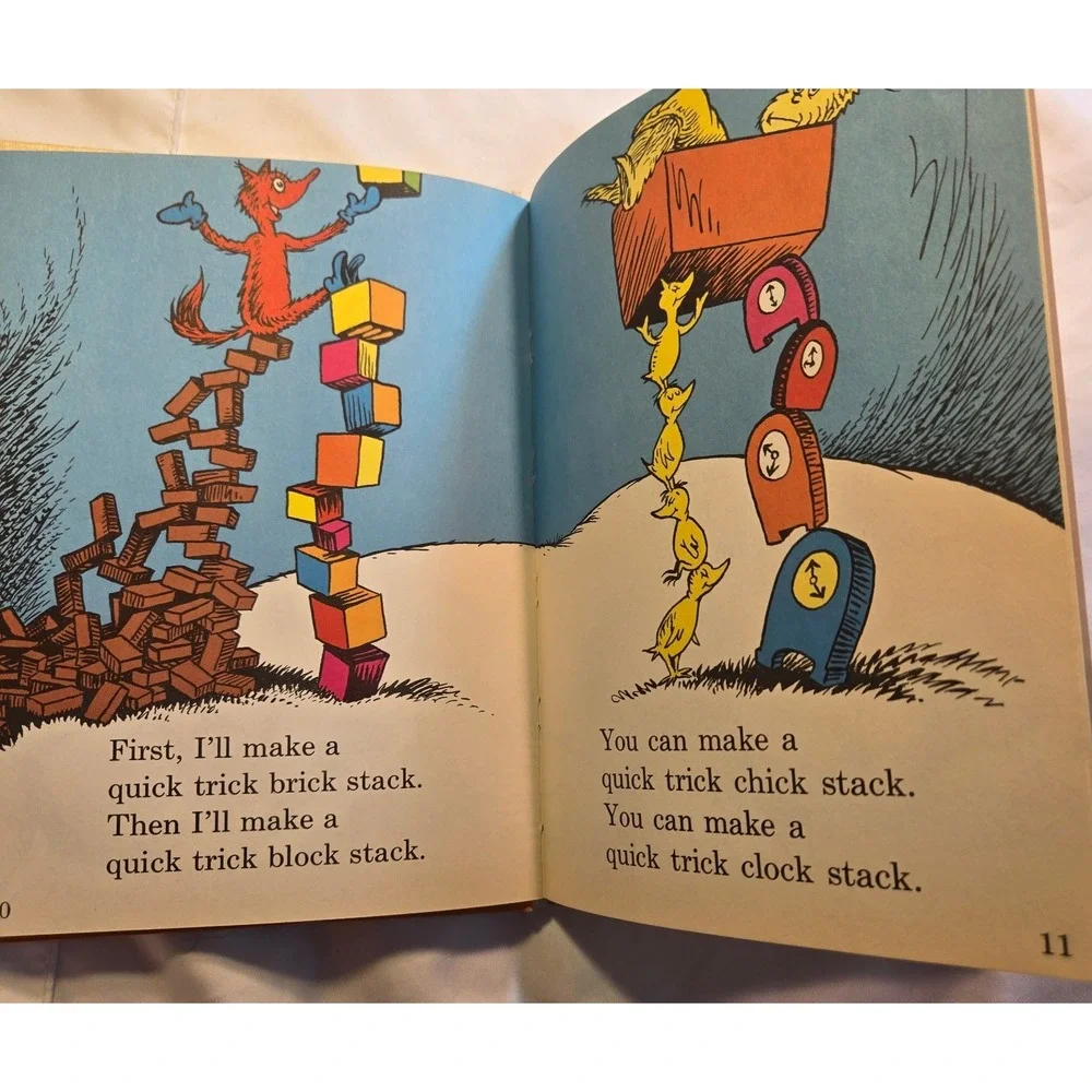 Dr. Seuss Beginner Books Lot of 6 Fox in the Socks Animals Riddles Berenstains